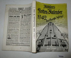 Köhlers Illustrierter Flotten-Kalender 1942 - Kalender