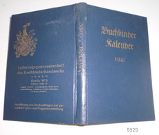 Buchbinder-Kalender 1941 - Calendars