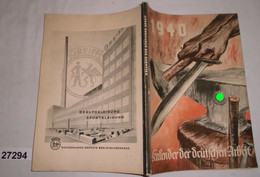 Kalender Der Deutschen Arbeit 1940 - Calendars