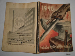 Kalender Der Deutschen Arbeit 1940 - Calendars