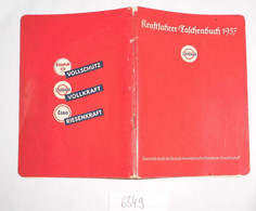 Kraftfahrer Taschenbuch 1937 - Calendars