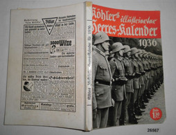 Köhlers Illustrierter Heeres-Kalender Für 1936, 1. Jahrgang - Calendars