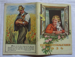 Tierschutz-Kalender 1934 - Kalender