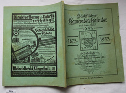 Sächsischer Kameraden-Kalender Auf Das Jahr 1933 - Jahrbuch Des Sächsischen Militär-Vereins-Bundes (E.V.) - Calendarios