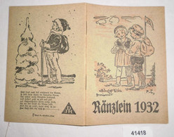 Ränzlein - Ein Fröhliches Jahrbüchlein Für Kleine Wandersleute - Calendars