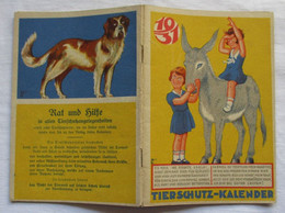 Tierschutzkalender 1931 - Kalenders