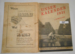 Unser Kalender 1931 - Kalenders