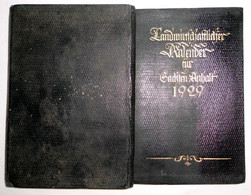 Landwirtschaftlicher Kalender Für Sachsen-Anhalt 1929 - Kalender