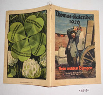 Thomas-Kalender 1929 - Vom Rechten Düngen - Kalender