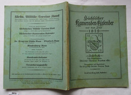 Sächsischer Kameraden-Kalender Auf Das Jahr 1929 - Jahrbuch Des Sächsischen Militär-Vereins-Bundes (E.V.) - Calendars