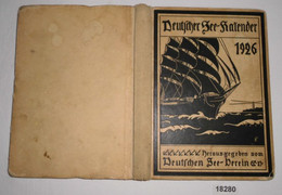 Deutscher See-Kalender Für Das Jahr 1926 - Kalenders