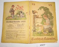 Tierschutz-Kalender 1925 - Kalender