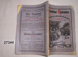 Nachbar-Kalender - Illustrierter Familienkalender Für Das Jahr 1918 (30. Jahrgang) - Calendars