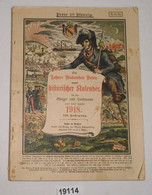 Des Lahrer Hinkenden Boten Neuer Historischer Kalender Für Den Bürger Und Landmann Auf Das Jahr 1918 - Calendars