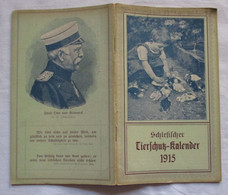 Schlesischer Tierschutz-Kalender 1915 - XXIII. Jahrgang - Kalender