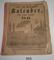 Haus- Und Wirthschafts-Kalender Für Das Jahr 1841 - Calendarios