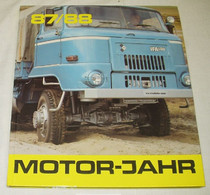 Motor-Jahr 87/88 - Eine Internationale Revue. - Techniek
