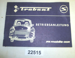 Betriebsanleitung Für Den Personenkraftwagen Trabant 601, 601S, 601S De Luxe - Techniek