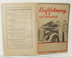 Kraftfahrzeug Und Fahrtechnik - Técnico