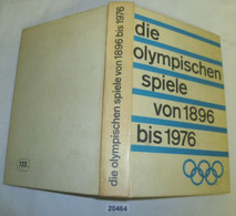 Die Olympischen Spiele Von 1896 Bis 1976 - Sports