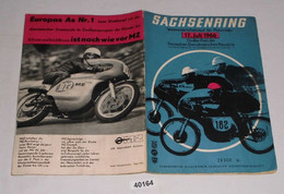 Sachsenring - Weltmeisterschaftslauf Für Motorräder 17. Juli 1966 - Sport