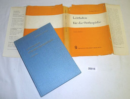 Leitfaden Für Die Orthopädie - Santé & Médecine