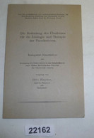 Die Bedeutung Des Überbisses Für Die Ätiologie Und Therapie Der Paradentosen, Inaugural Dissertation Zur Erlangung Der D - Health & Medecine