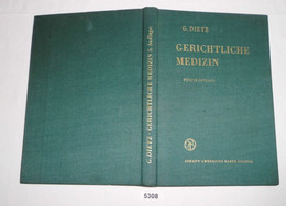 Gerichtliche Medizin Für Juristen, Kriminalisten, Studierende Der Rechtswissenschaften Und Medizin - Gezondheid & Medicijnen