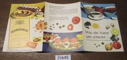 Mondamin Rezeptheft "Was Die Natur Uns Schenkt ..." 6 Köstliche Rezepte Für Feinschmecker - Eten & Drinken