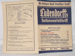 Ludendorffs Halbmonatsschrift - Sonstige & Ohne Zuordnung