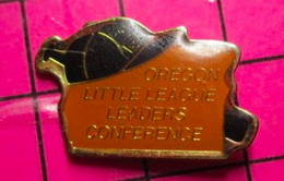 1117 Pin's Pins / Beau Et Rare / THEME : SPORTS / BASEBALL OREGON LITTLE LEAGUE LEADERS CONFERENCE - Béisbol