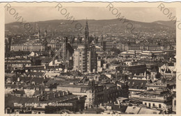 CARTOLINA  WIEN,AUSTRIA,FERNLICHT VOM STEPHANSTURM,VIAGGIATA 1955 - Belvedere