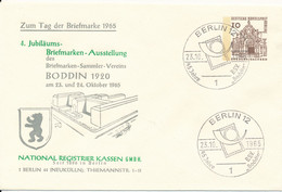 BERLIN 12  - 1965  ,  10  Pf.  Dresden  -  Tag Der Briefmarke  -  Privatumschlag  PU 34 / 16 - Buste Private - Usati