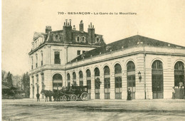 BESANCON GARE DE LA MOUILLERE CHEVAL ATTELAGE - Besancon