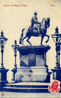 EAST YORKS - HULL - STATUE OF KING WILLIAM  Ye407 - Hull