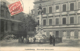Luxembourg - Monument Dicks-Lentz - Luxemburg - Town
