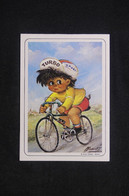 FRANCE - Calendrier En 1986 Illustration Cycliste - L 103621 - Small : 1981-90