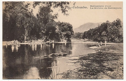 CPA - CEYLAN - COLOMBO - La Rivière De Rainapura - Sri Lanka (Ceylon)