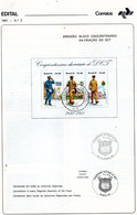 1981 Brasile - Bollettino Ill. 50° Ann. Ufficio Poste E Telegrafi - Autres & Non Classés