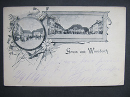 AK Bad Wimsbach 1897 B. Wels WL  // D*50290 - Wels