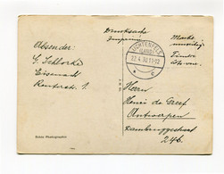 1930 Stempel LICHTENFELS ( LAND )  22.4.30 11-12  *  C -  Sterstempel   Op Kaart Naar Antwerpen - Lichtenfels