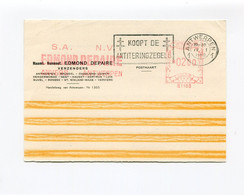 1960 Rode Machine Stempel EDMOND DEPAIRE N.V. *0200 B1188 + ANTWERPEN 1 Met Sloganstempel Antitering - 1960-1979