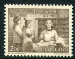 GREENLAND 1980 Public Libraries MNH / **.  Michel 123 - Nuovi