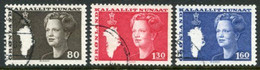 GREENLAND 1980 Definitive: Queen Margarethe Used.  Michel 120-22 - Gebruikt