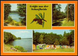 F2389 - TOP Kr. Eberswalde Schorfheide Campingplatz Werbellinsee - Bild Und Heimat Reichenbach - Eberswalde