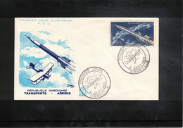 Gabon 1962 Space / Raumfahrt FDC - Afrique