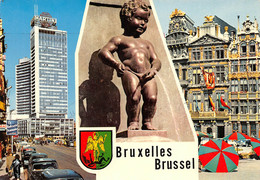 CPM - BRUXELLES - BRUSSEL - Panoramische Zichten, Meerdere Zichten