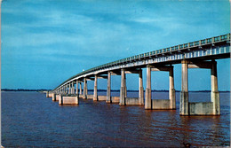 South Carolina Bridge Across Santee River And Lake Marion 1961 - Florence