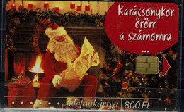 HUNGARY 2001 PHONECARD CHRISTMAS MINT VF!! - Noel