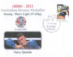 (WW 20 A) 2020 Tokyo Summer Olympic Games - Australia Bronze Medal 6-08-2021 - Boxing - Men's Light (57-65kg) - Sommer 2020: Tokio